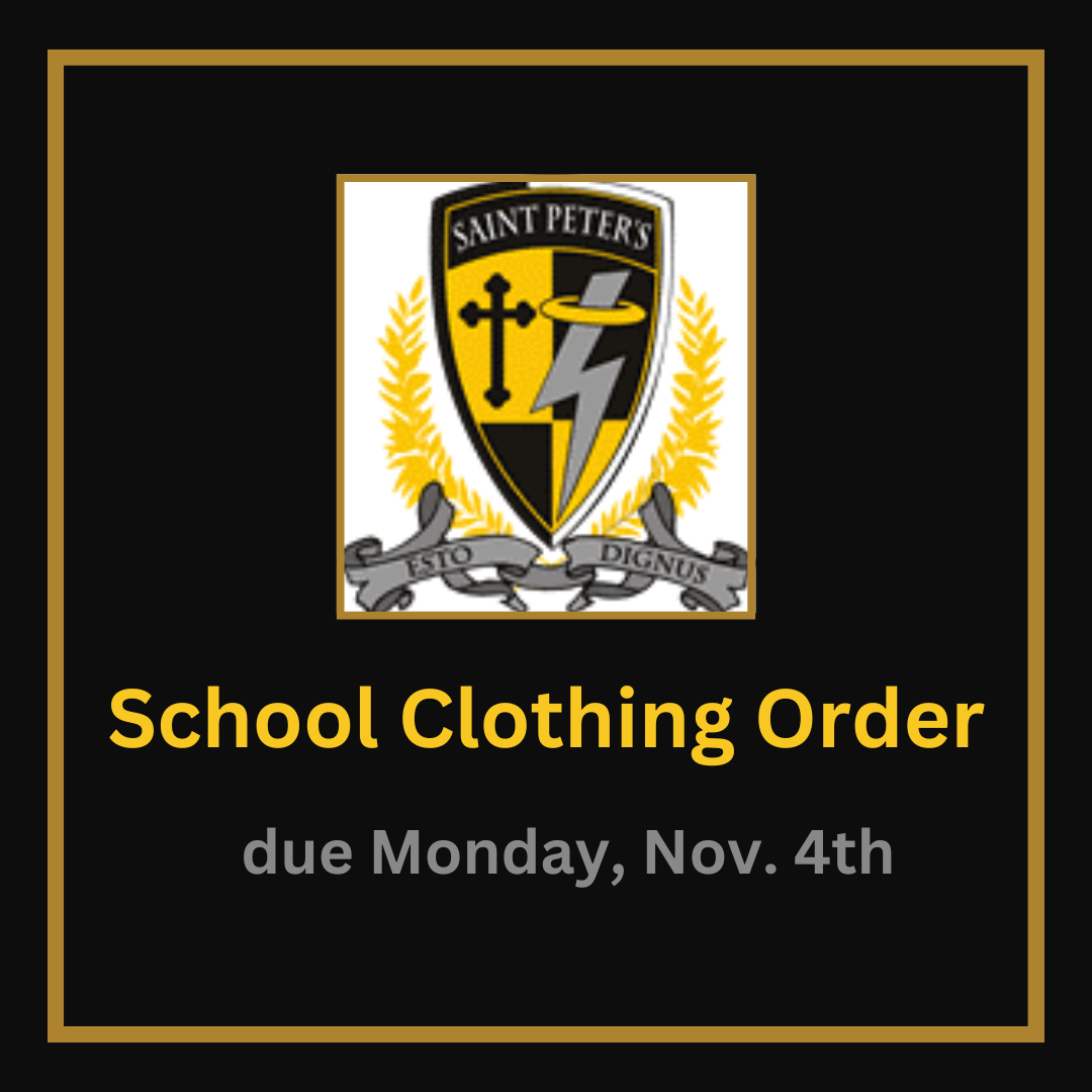 School Clothing Order