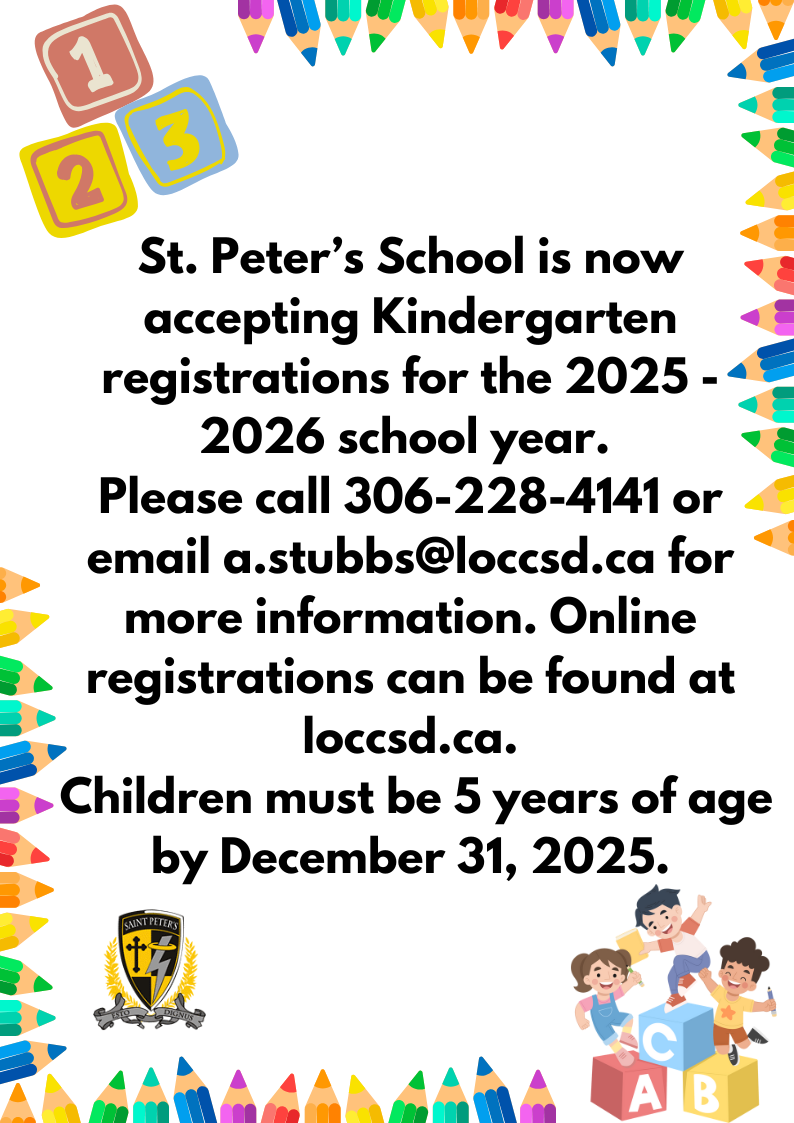 2025-2026 Kindergarten Registration