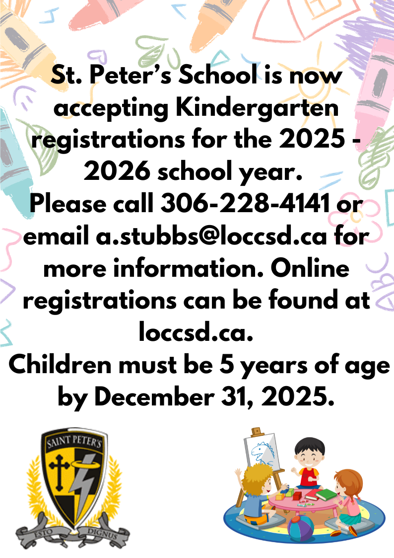 2025-2026 Kindergarten Registration