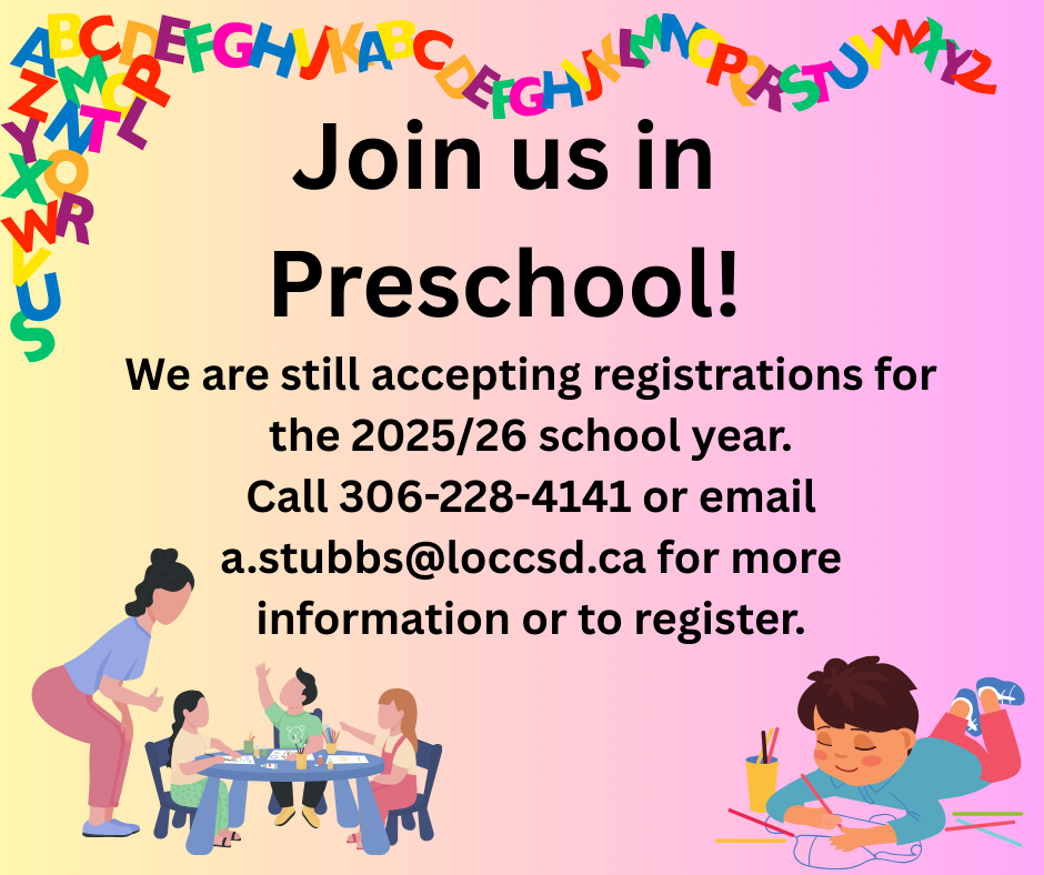 Join us in Preschool!