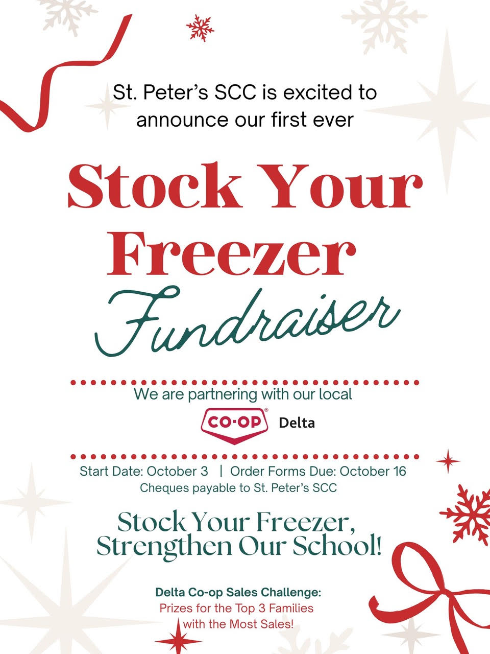 Stock Your Freezer Fundraiser