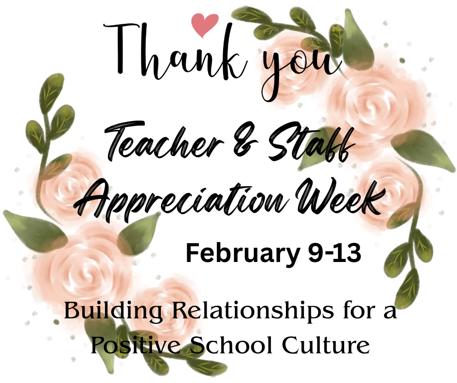 Teacher & Staff Appreciation Week