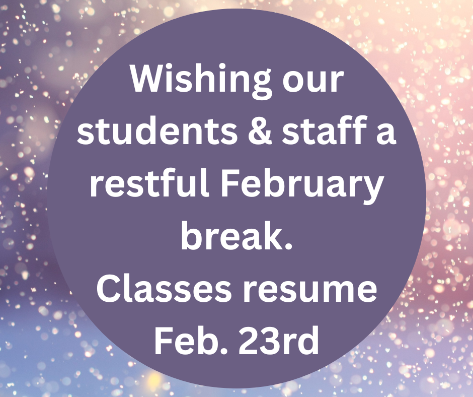 February break is Feb 16-20th