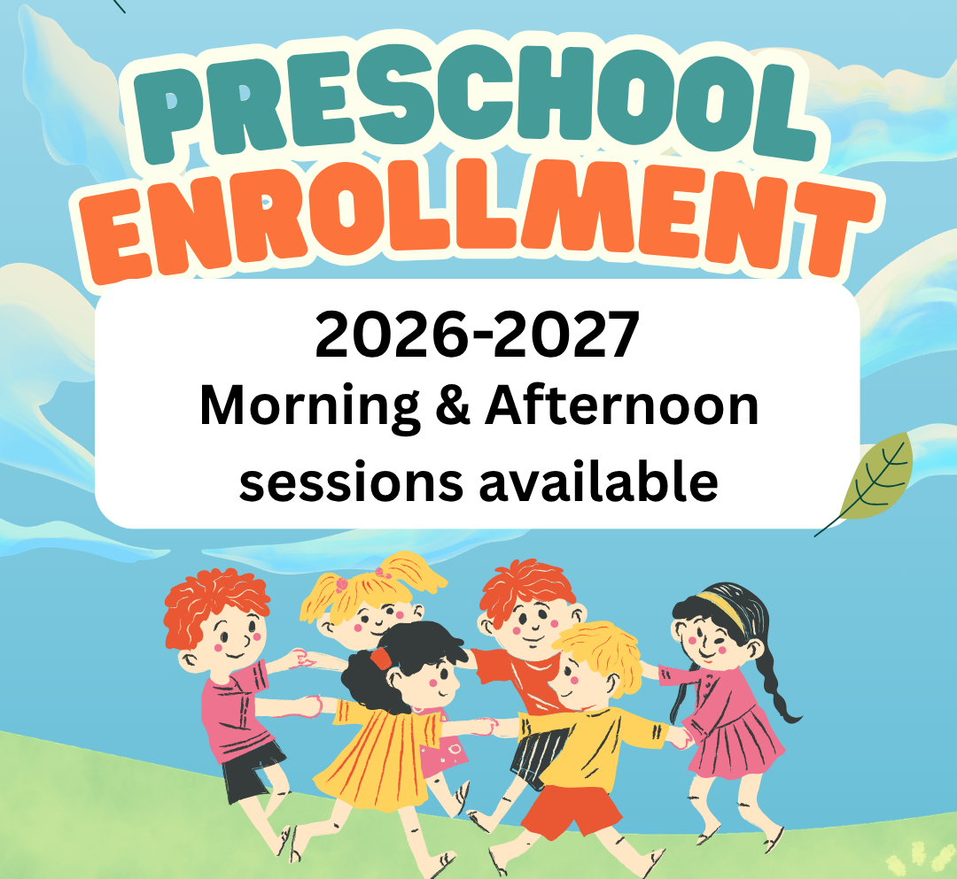 2026/27 Preschool Registration is Open