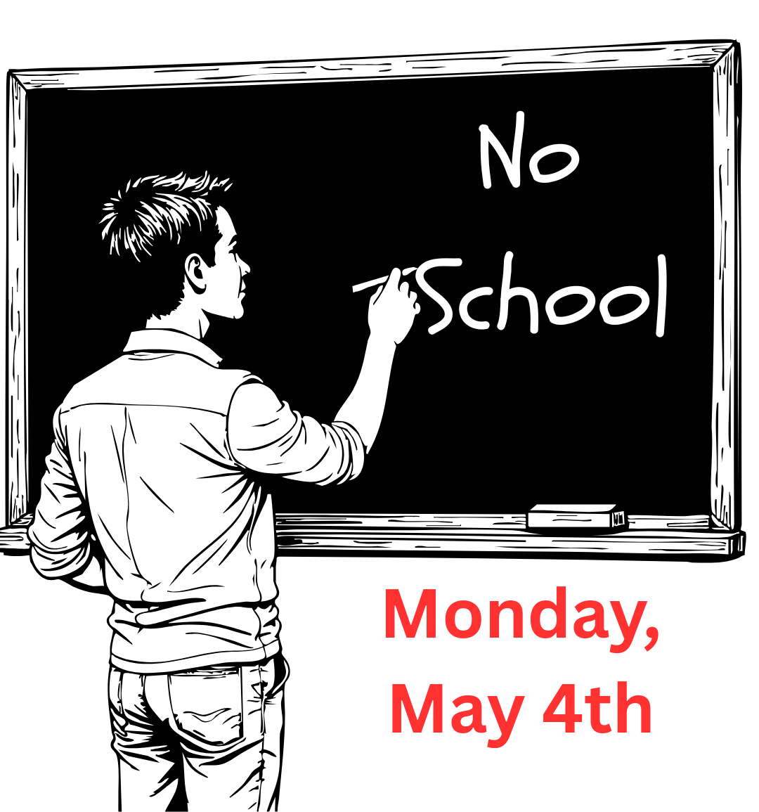 No School Monday!