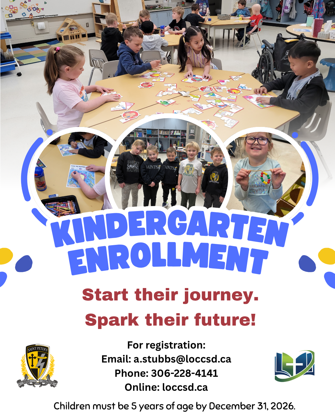 Kindergarten Enrollment!