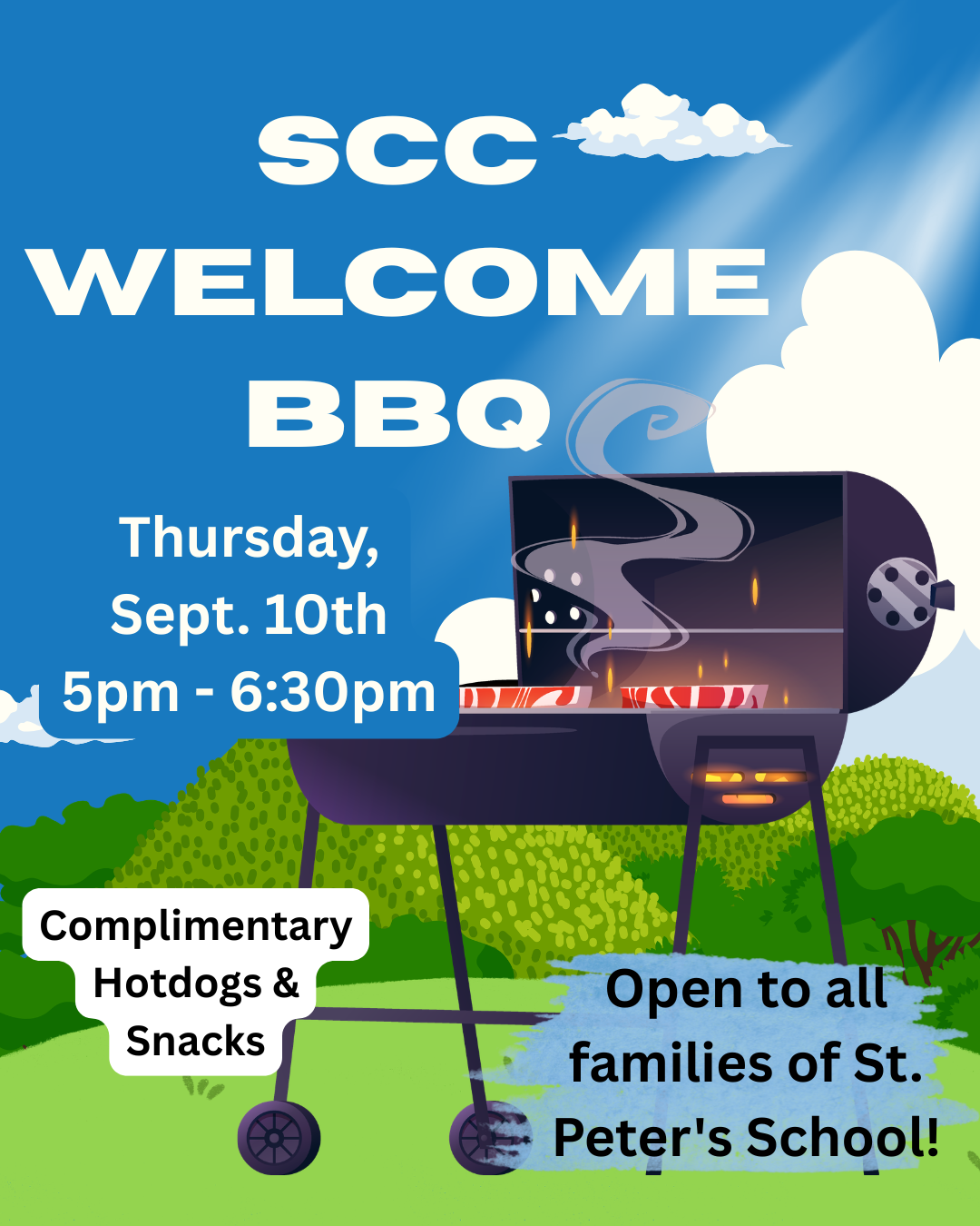 The SCC Welcome Back BBQ