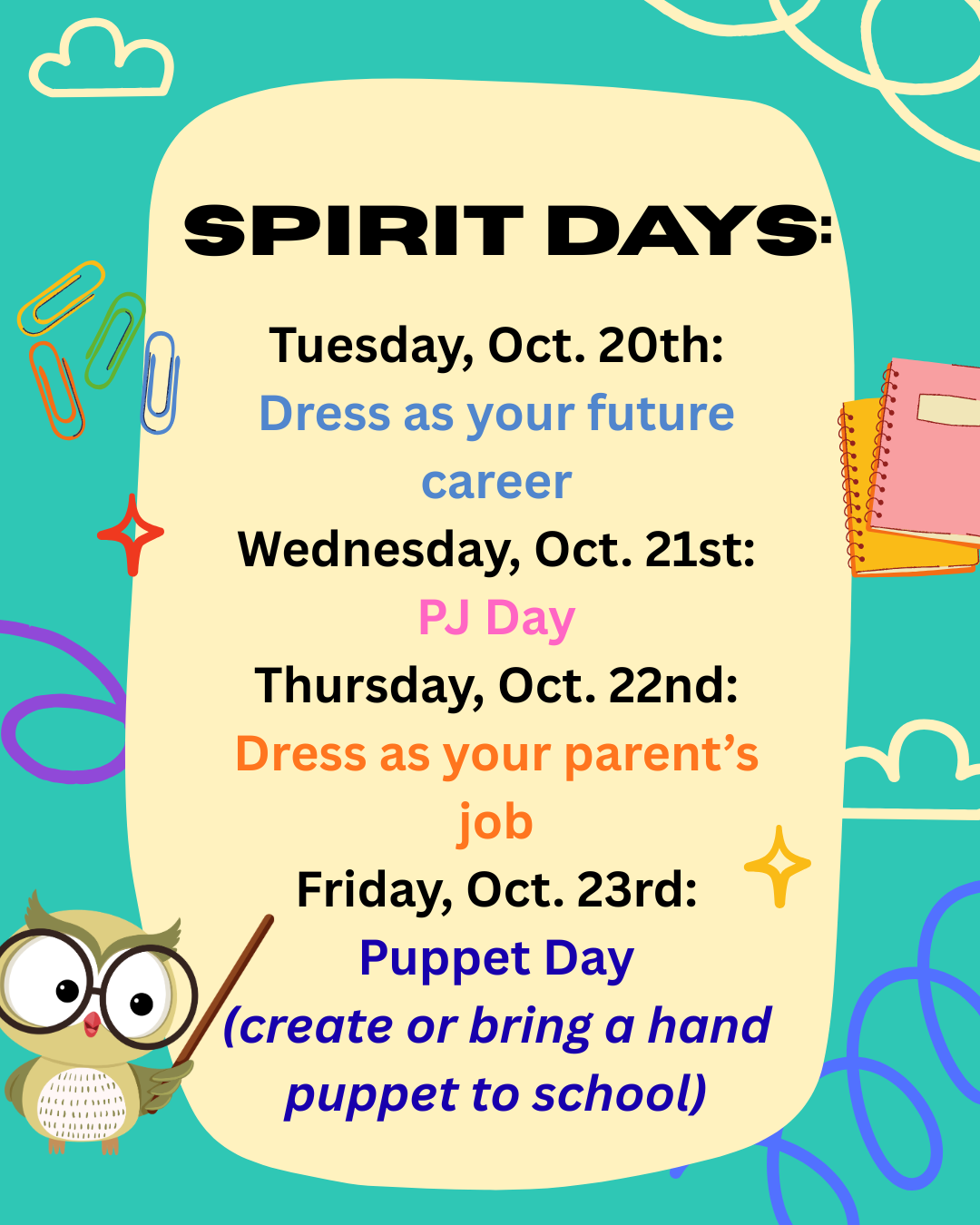 Spirit Days